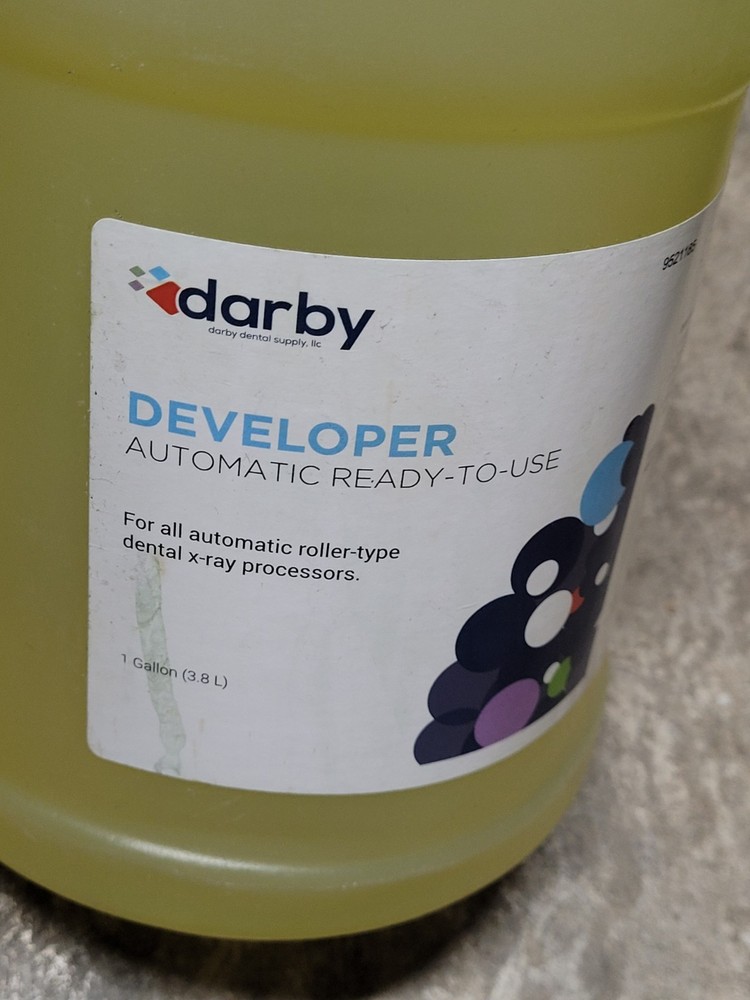 Darby 952118 Automatic Processing Solutions for Roller Type Developer Gallon x2