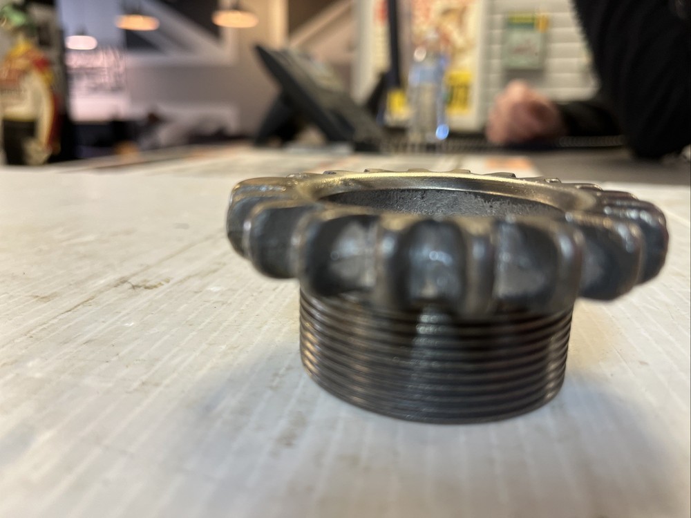 NORTON COMMANDO 850 SHORT THREADS EXHAUST PIPE NUT LOCK RING 06-3988
