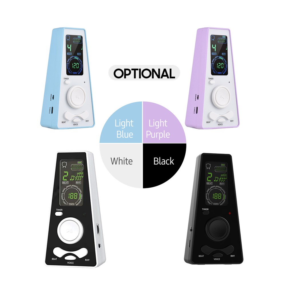 Electronic Digital Metronome with Timer Universal Electronic Metronome with F1V1