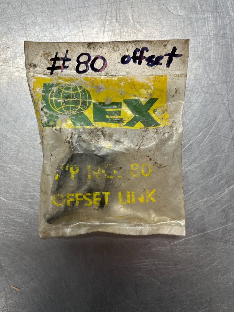 Rexnord REX  80 Offset Roller Chain LINK  #80