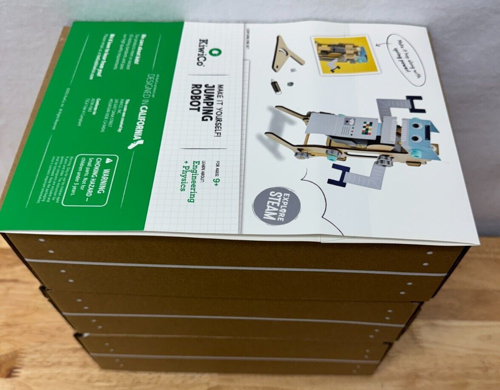 KiwiCo Jumping Robot - 3 Boxes - Partially Assembled
