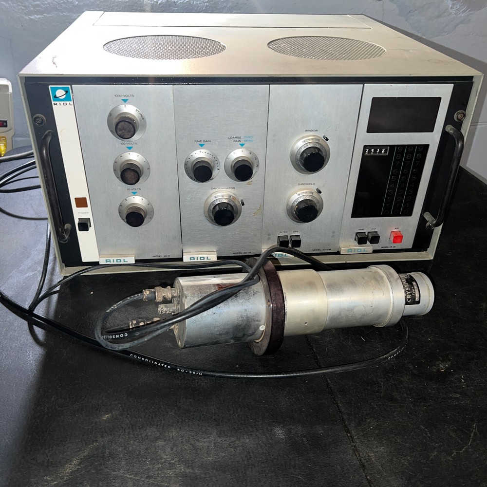 RIDL Radiation Instrument Development Laboratory Model 29-1 With Detector