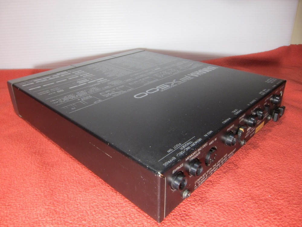 Yamaha Multi Effects Processor FX500 Guitar Effect w/ AC Adapter / Fast Shipping