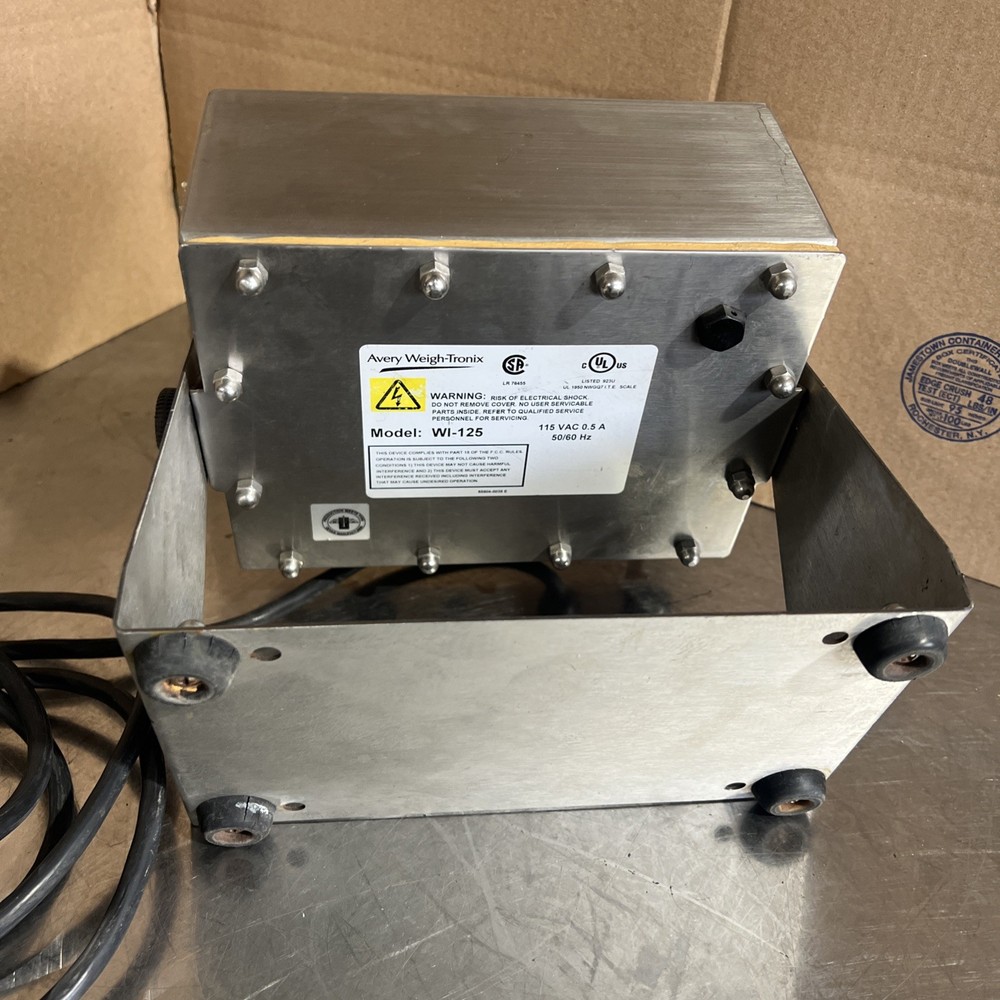 WEIGH-TRONIX Model WI-125 Used Surplus