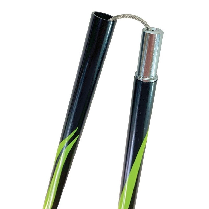 Lightweight Adjustable Walking Poles Ergonomic Foam Handles Interchangeable Tips