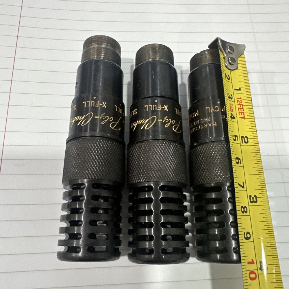 Lot 3 - Poly-choke Adjustable Deluxe Imp Cyl mod imp mod Full XFull