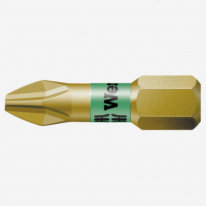 Wera 05056410001 #1 x 25mm Phillips BiTorsion Bit