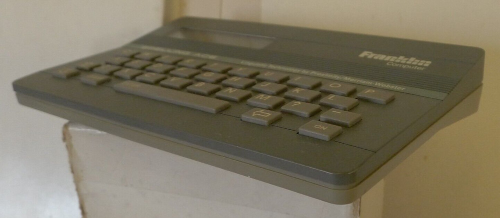 Franklin Computer Electronic Spelling Ace SA-98 from 1988 VINTAGE - TESTED