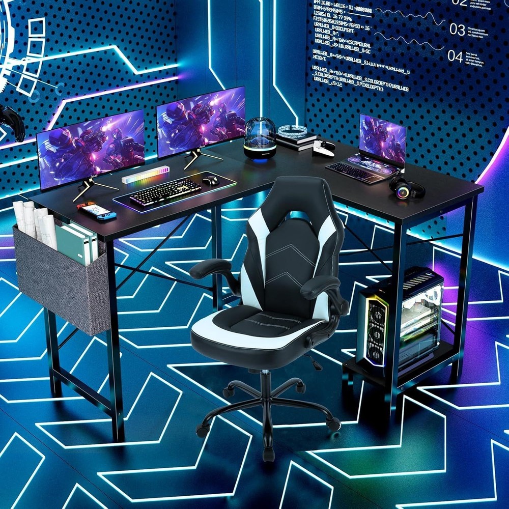 L Shaped Desk - Computer Desk Corner Desks Gaming Desk PC Table