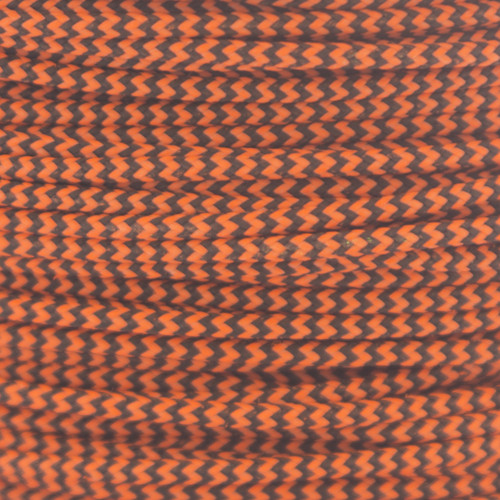 10' BCY Flo Orange & Black Speckled D Loop Material Bow String Bowstring Archery