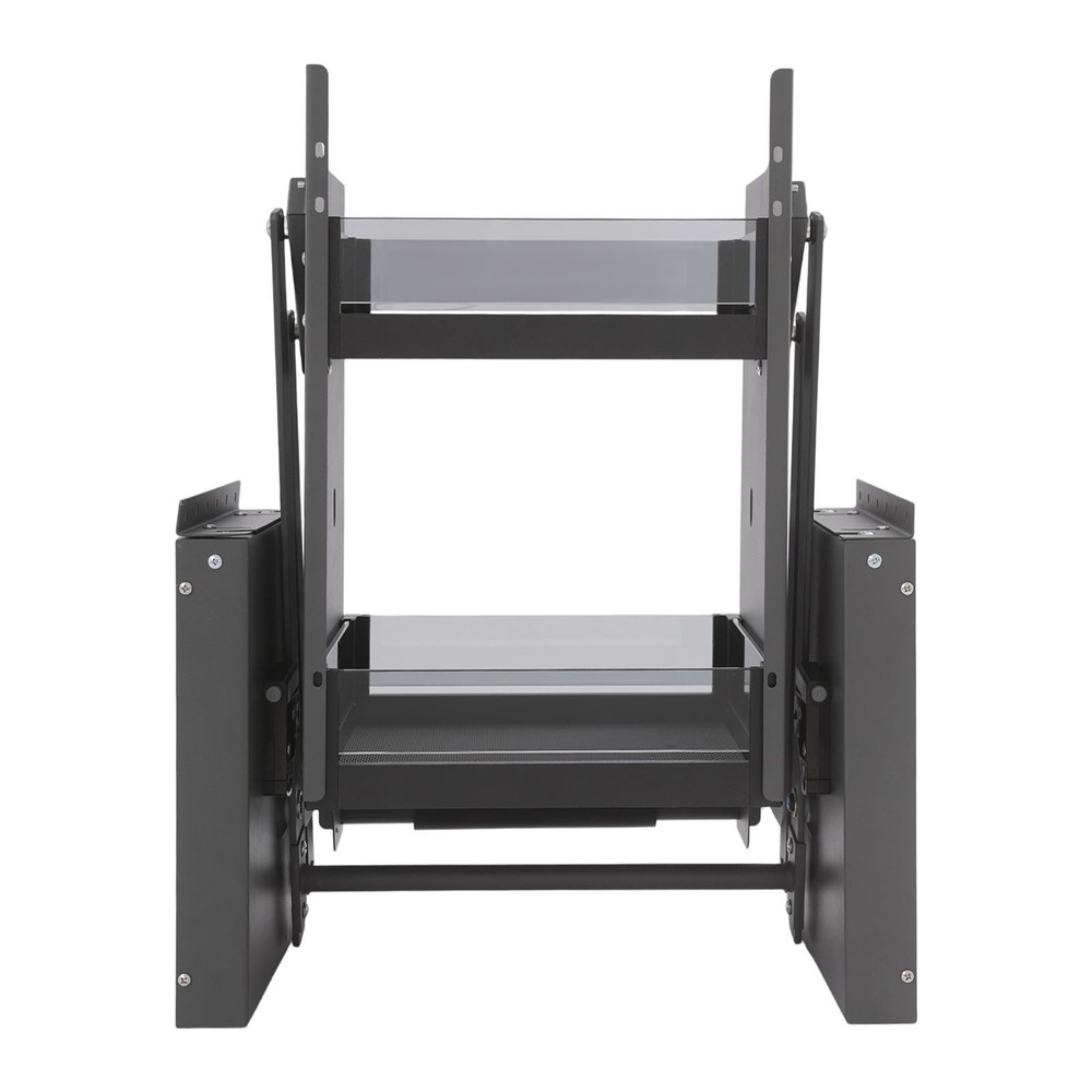 Kitchen Shelf Rack Upper Cabinet 2-Tier Pull Down Cabinet Organizer Rack