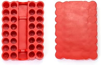 4 Pack Screw Bit Holder Storage Box 33 Hole Hex Bit Organizer