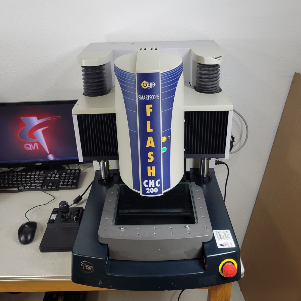 OGP SMARTSCOPE Flash CNC200 Compact Elevating Multisensor Video Metrology System
