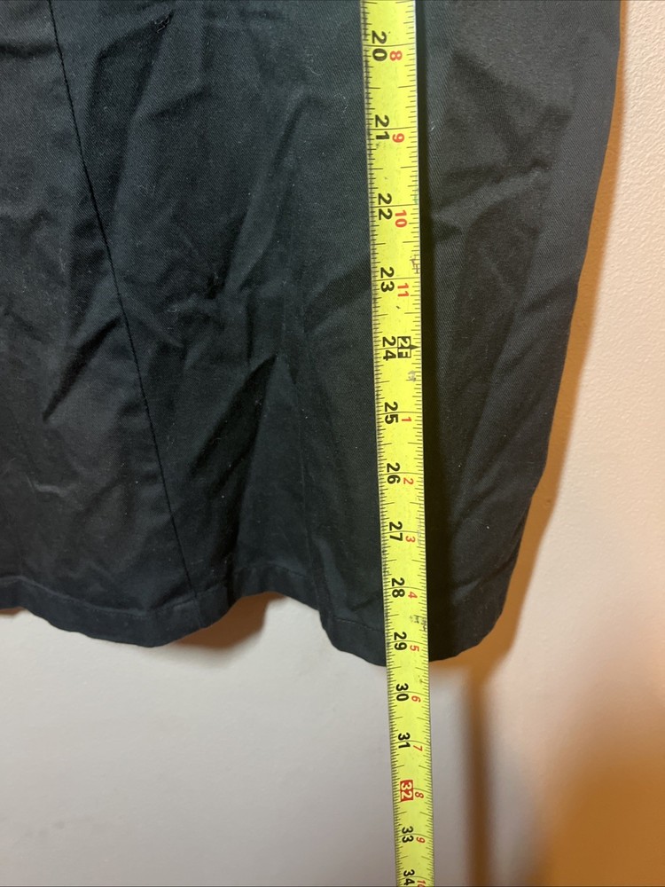 CHEF WORKS SIZE MEDIUM CHEF JACKET IN BLACK