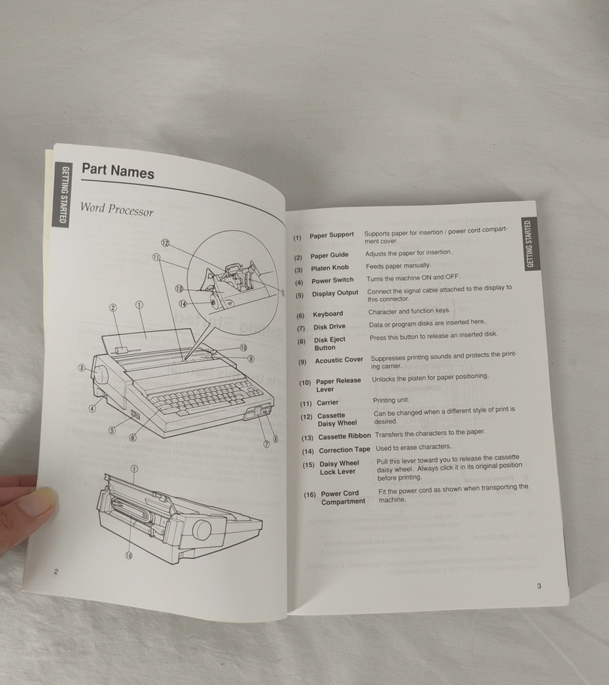 Brother WP-3400 Word Processor User's Guide (Manual Only )