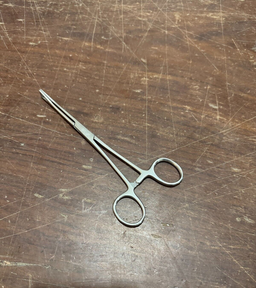 DUVAL Clamp Forceps 6.5" Surgical Veterinary Instruments Stainless German Grade