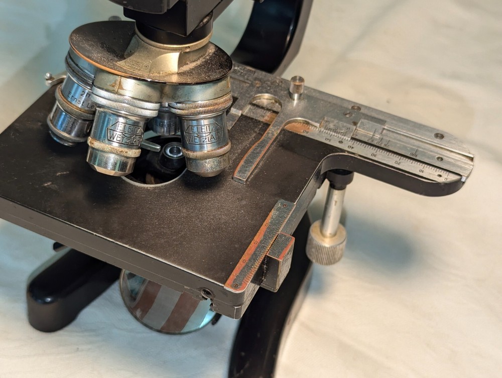 Ernst Leitz Wetzlar Binocular Microscope