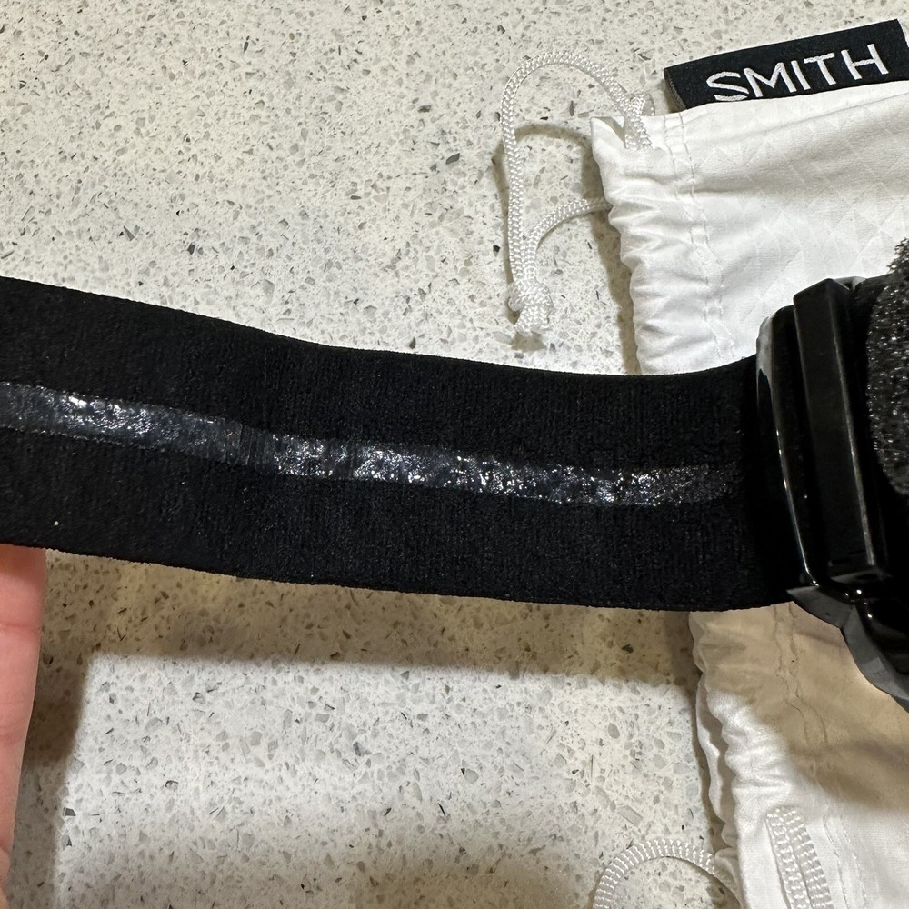 Smith Womens Snow Goggles Black Blue Sensor Mirror