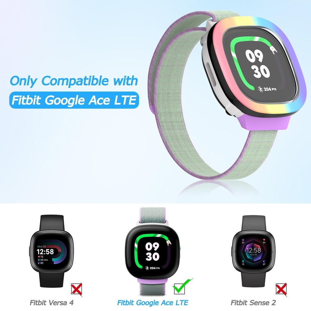 2 Pack Edge Protector Compatible with Fitbit Google Ace LTE Kids Smartwatch, ...