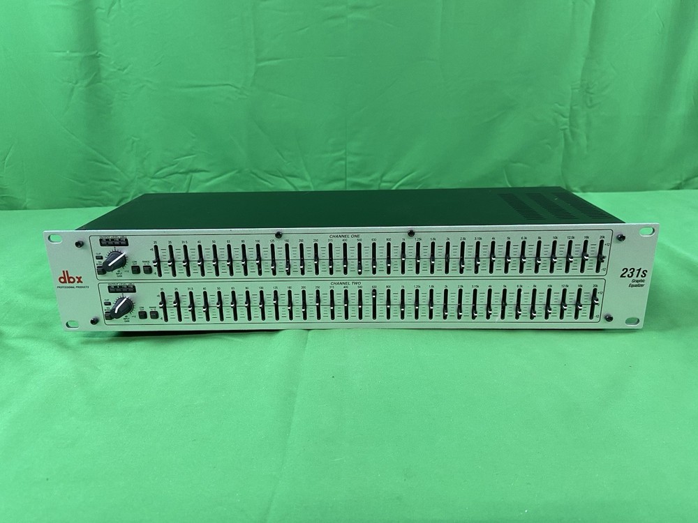 DBX 231s Dual Channel 31-Band Graphic Equalizer