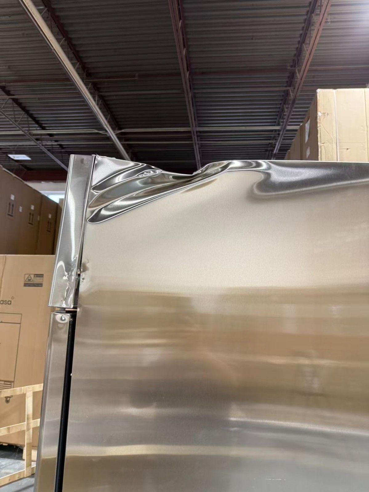 WESTLAKE 48" 2-Door Commercial Refrigerator Freezer Combo - DAMAGED