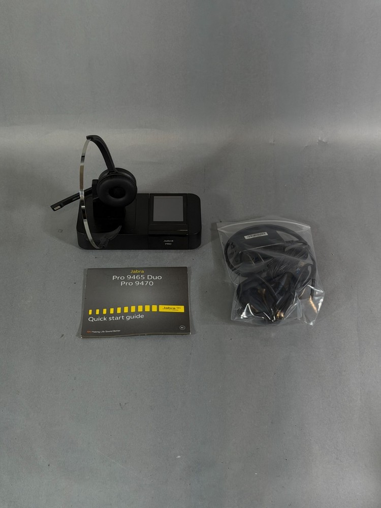 Jabra PRO 9470 Mono Wireless Bluetooth Headset with Touch Screen