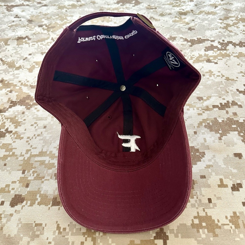 Forward Observations Group FOG Maroon F Dad Hat Cap