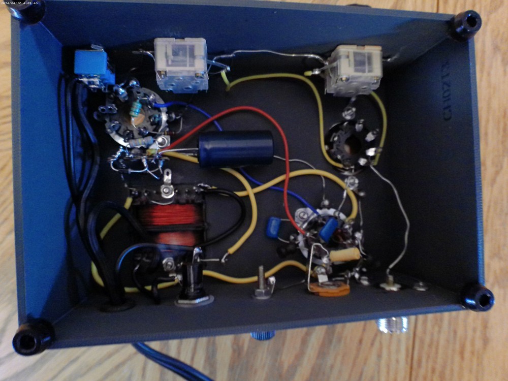 QRP 80/40/20M 7AD7/6AG7 CW Transmitter (7.0 watts Input)