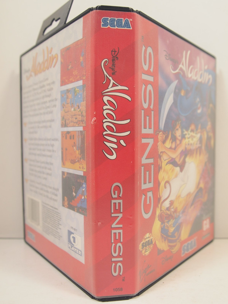 Aladdin Case (SEGA Genesis) Authentic BOX ONLY