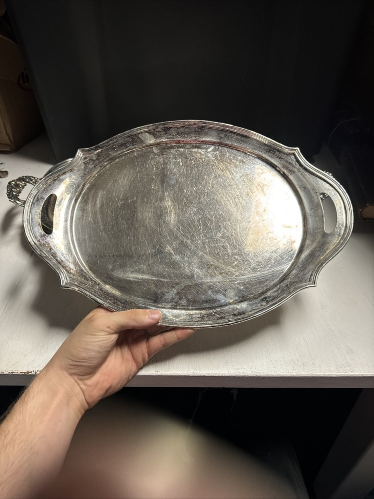 Reed And Barton Silver Plated Tray