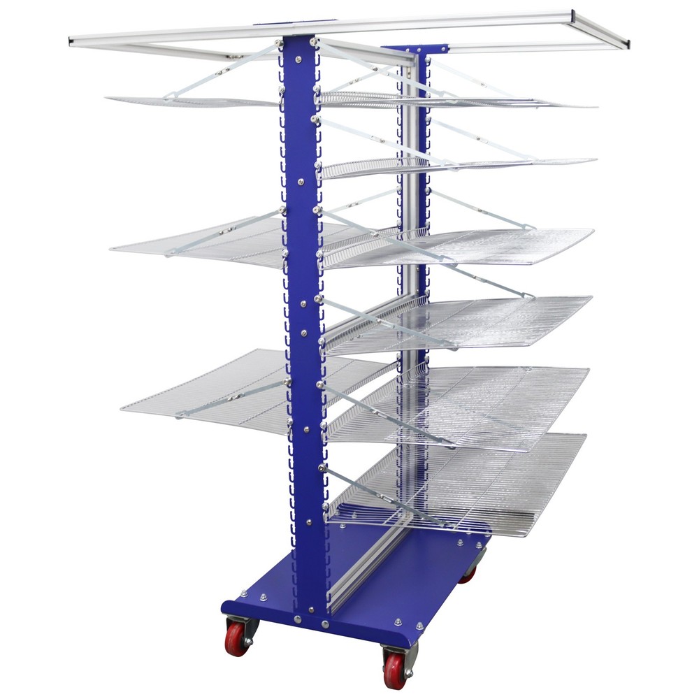 Sealed Heating Type Drying Rack Double-side 12 Layer Adjustable Spacing LYF4060