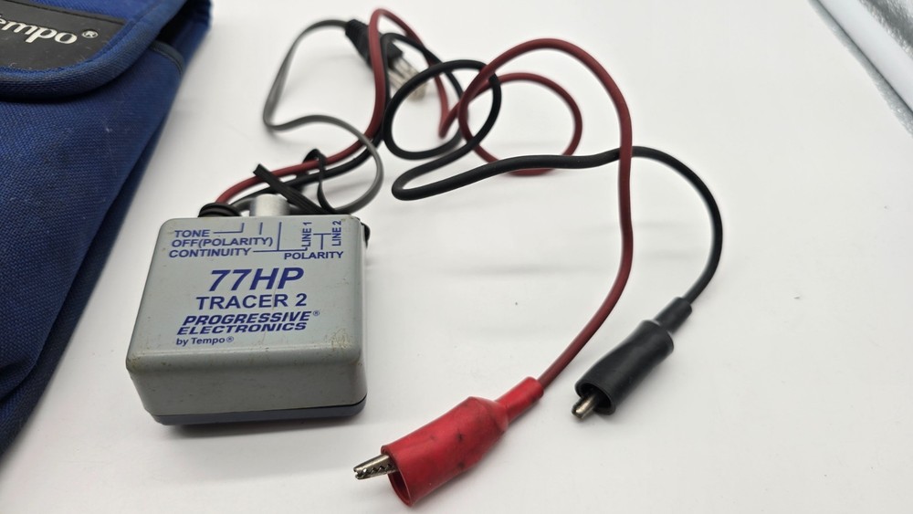 Progressive Electronics Tempo 200EP Probe Inductive Amplifier 77HP Tracer Case