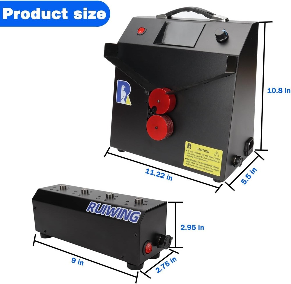 Split - Type - 2 in 1 Brass Annealer Machine & Case Prep Center