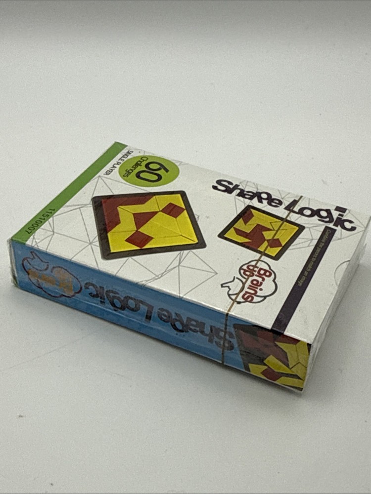 Brains Up Shape Logic Card Challenge/Game