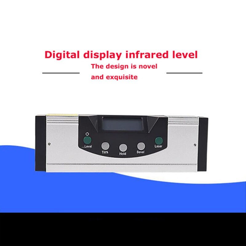 Infrared Level Angle Ruler Digital Precision Measuring Angle Instrument 600mm