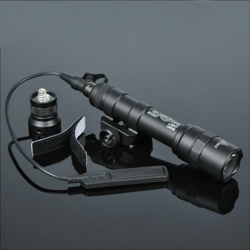 Tactical M600B Scout Light Lanterna Flashlight Hunting Rail Mount Flashlight