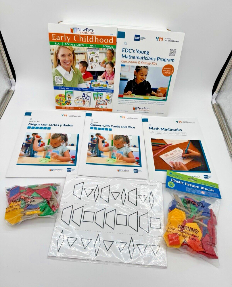 New Path Learning Pattern & Sorting Games Classroom Kit Young Mathematicians NEW