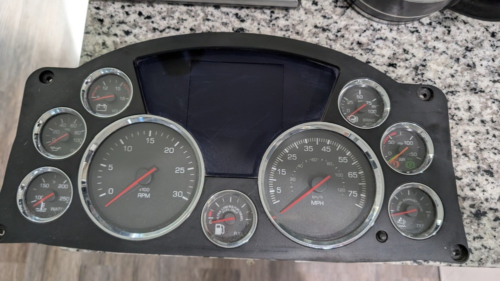 Freightliner Truck Dash Instrument Cluster Panel Gauge