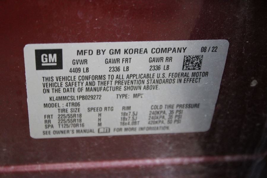 Camera/Projector Camera Front Interior Mirror Fits 21-24 TRAILBLAZER 2929017