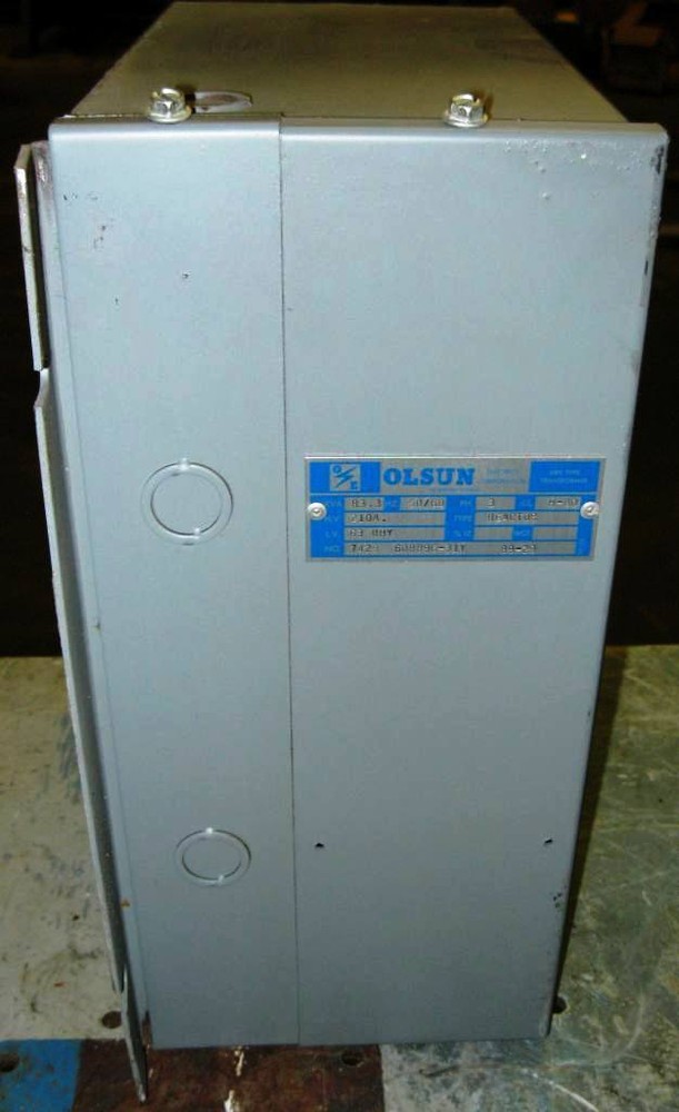 OLSUN DRY TYPE TRANSFORMER #7429