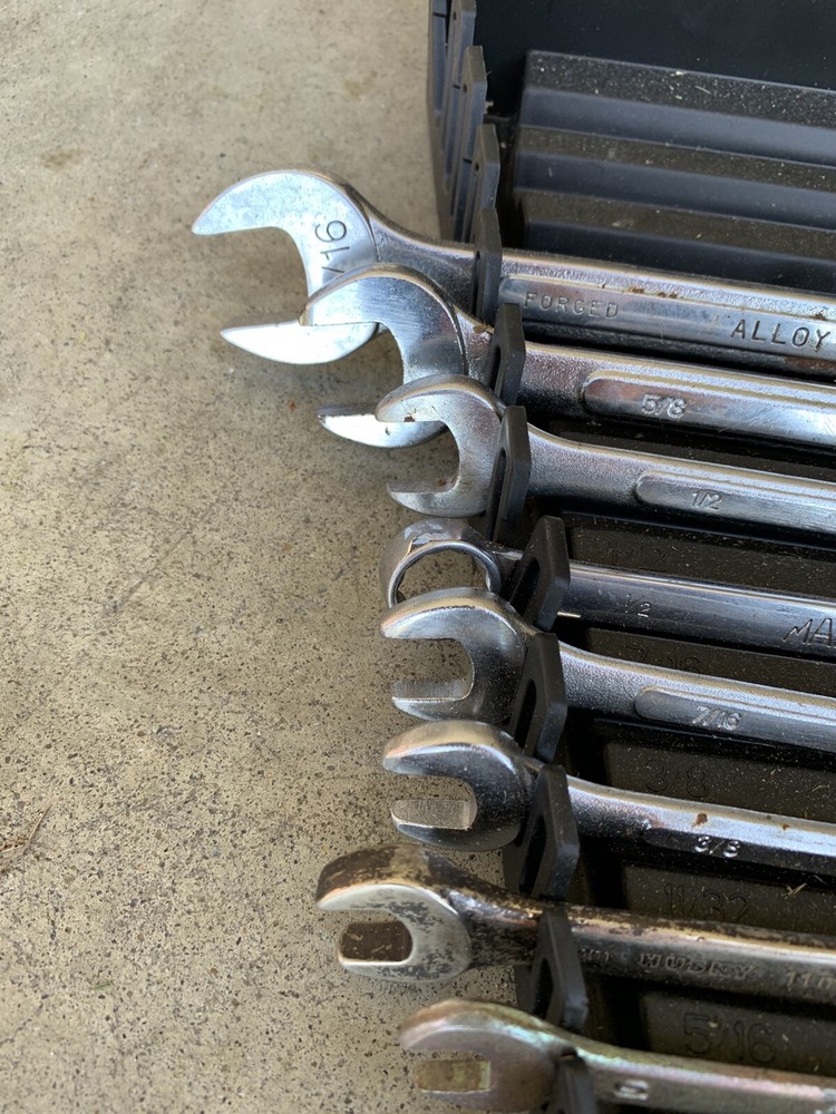 Craftsman And Misc Open End Wrenches