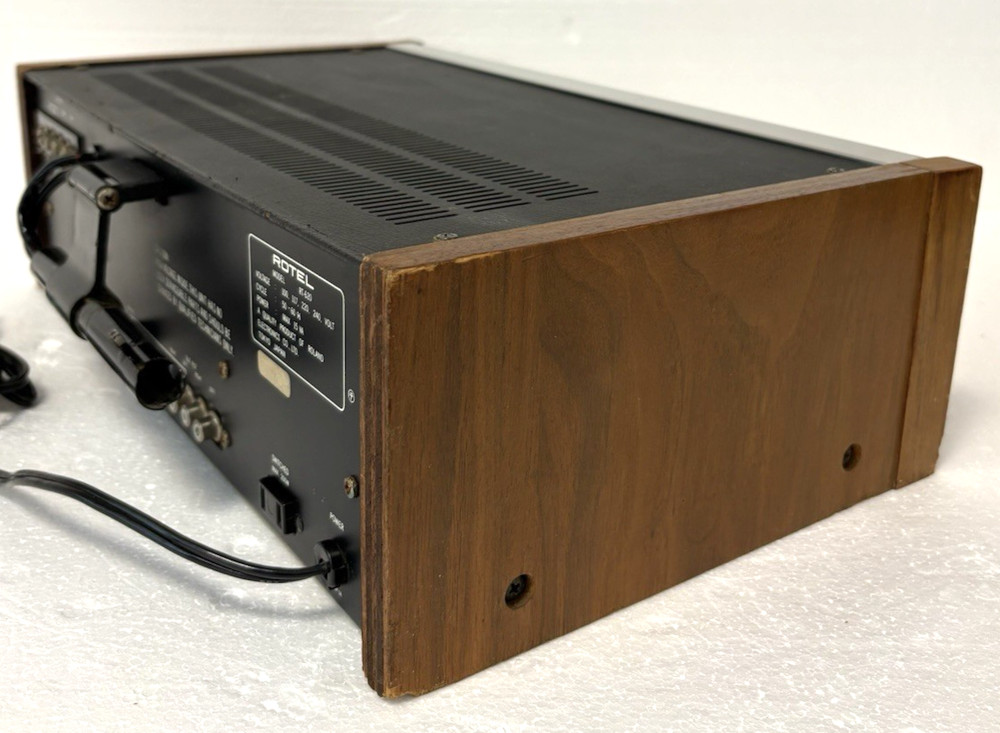 Rotel Solid State Stereo Tuner RT-620 Tested & Working!