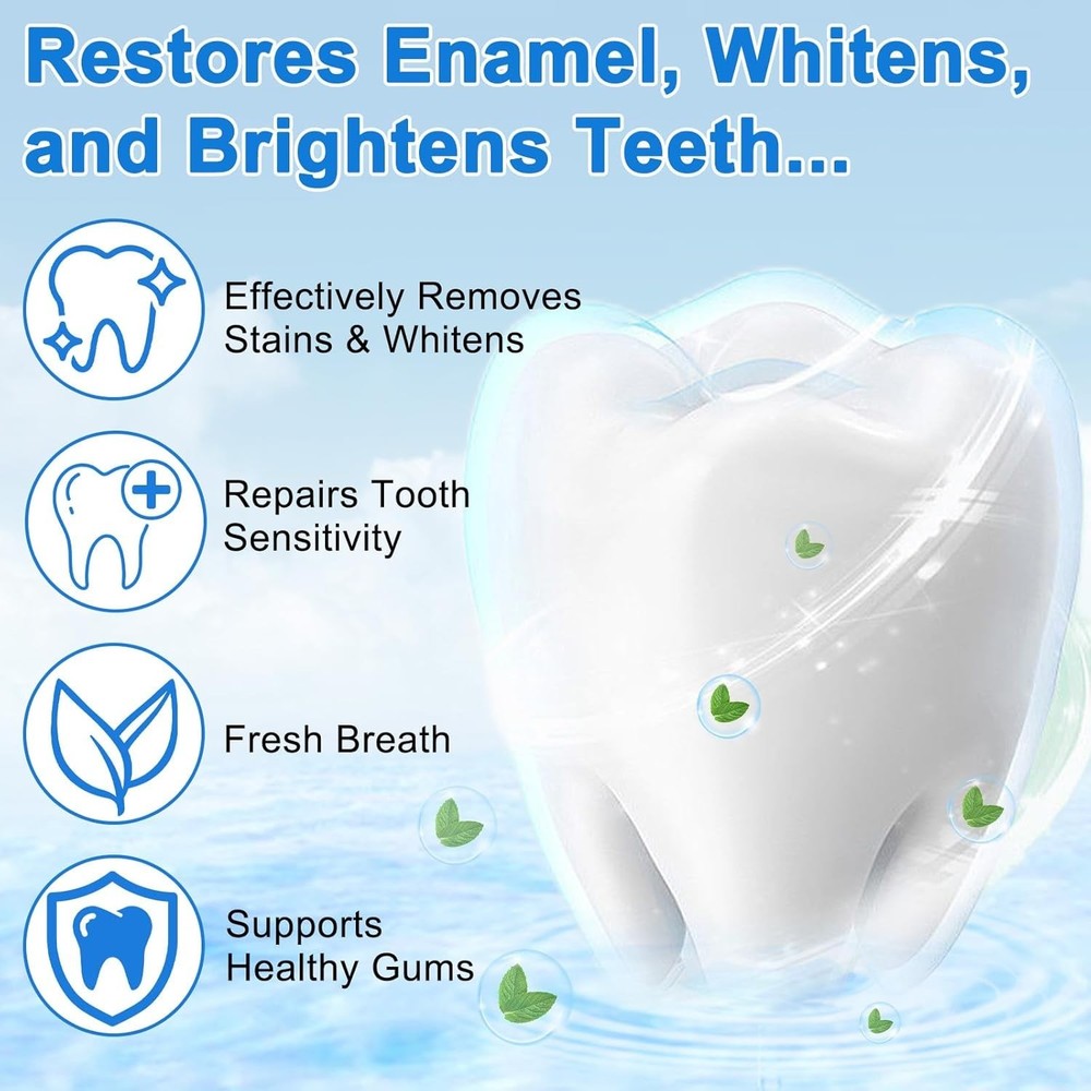 9.9% Hydroxyapatite Toothpaste, 4.23 Oz Nano Hydroxyapatite Toothpaste for Ename