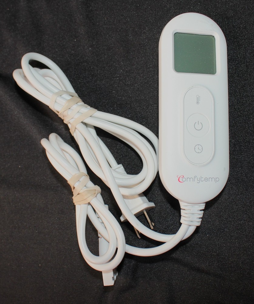 Comfytemp HP-04 K9015 Heating Pad Controller Power Cord White Replacement WORKS