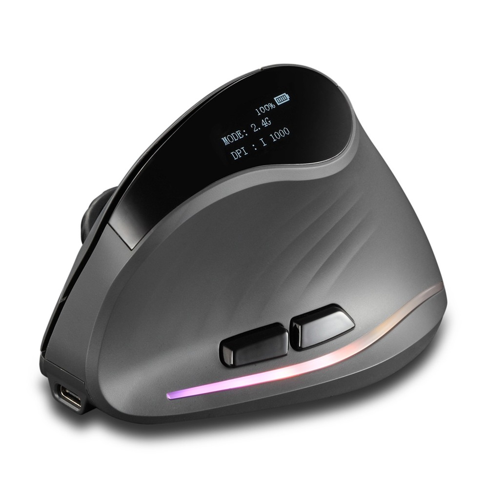 ZELOTES Wireless Mice Ergonomic Optical Indicator Lightweight Gaming Mice For