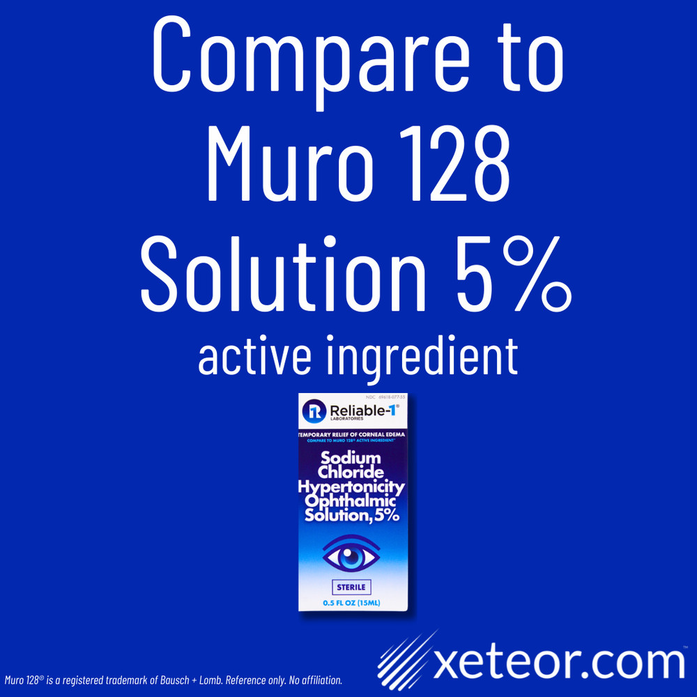 Reliable 1 Sodium Chloride 5% Solution - 6 Pack | (Exp 1-2028)