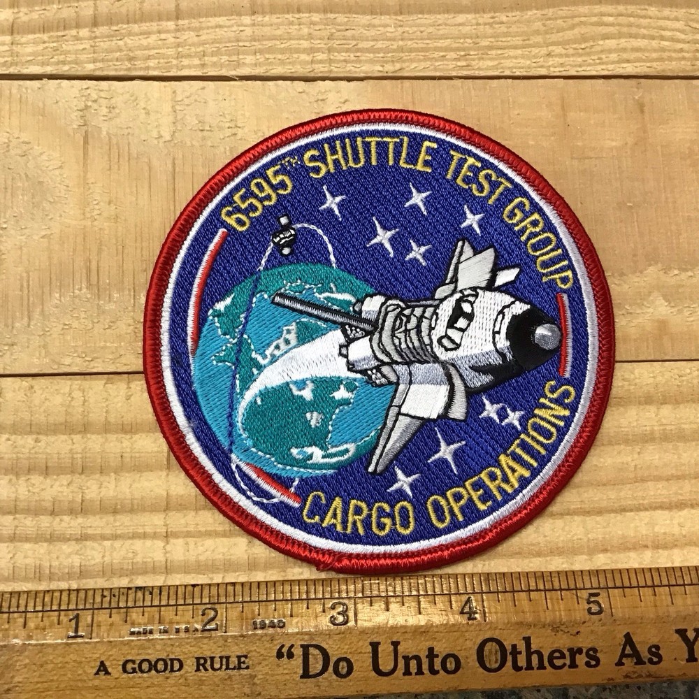6595th Shuttle Test Group And 6595th Shuttle Test Group Cargo Operations Patches