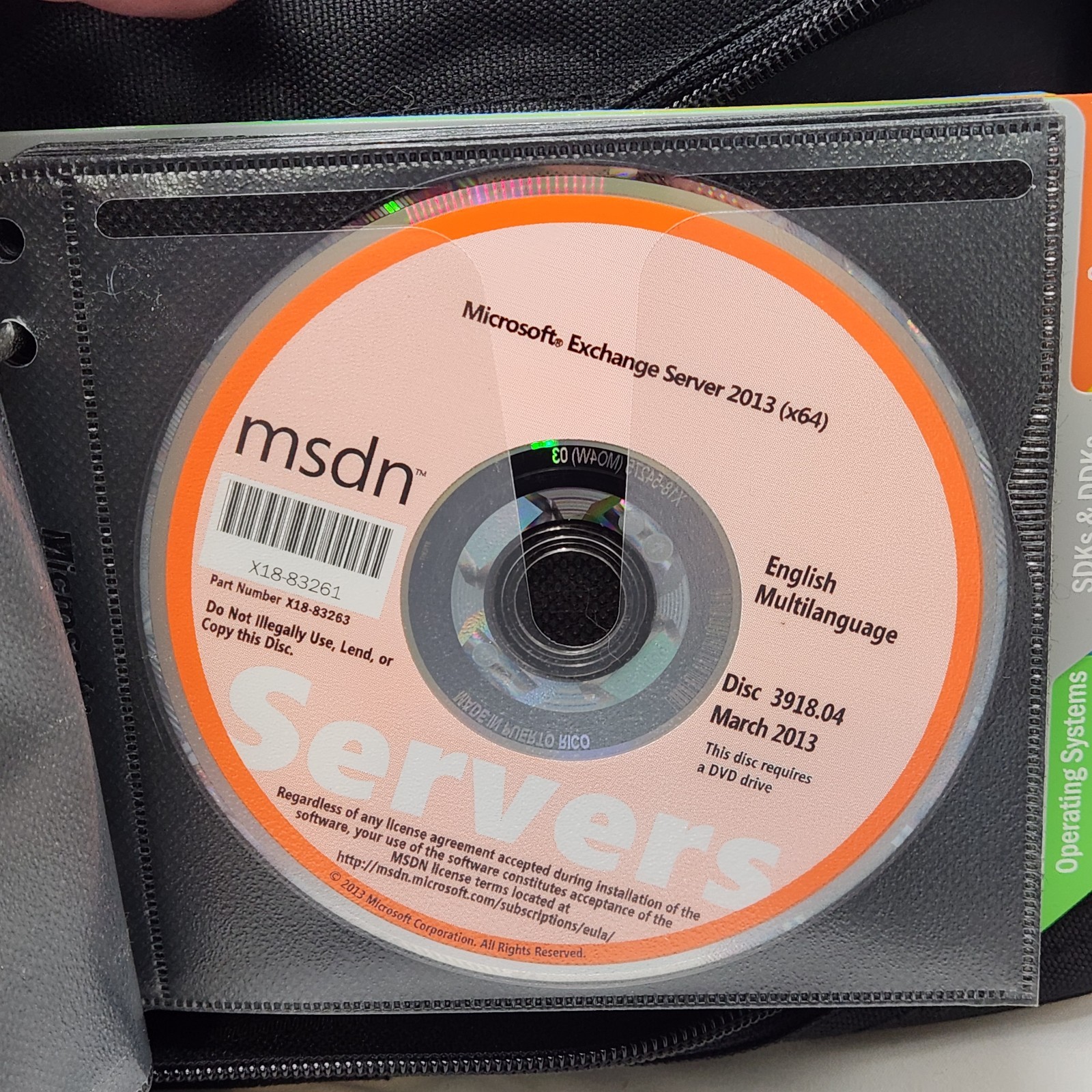 Microsoft Developer Network MSDN Discs Library 2014 to 2014 Lot Of 12 Discs Case