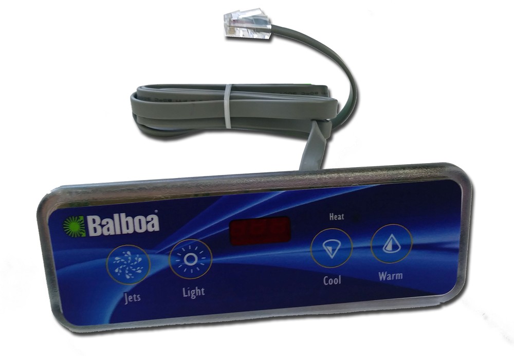 VL403/Lite digital duplex 4 button LED topside. Jets, Light, Cool & Warm. (54130