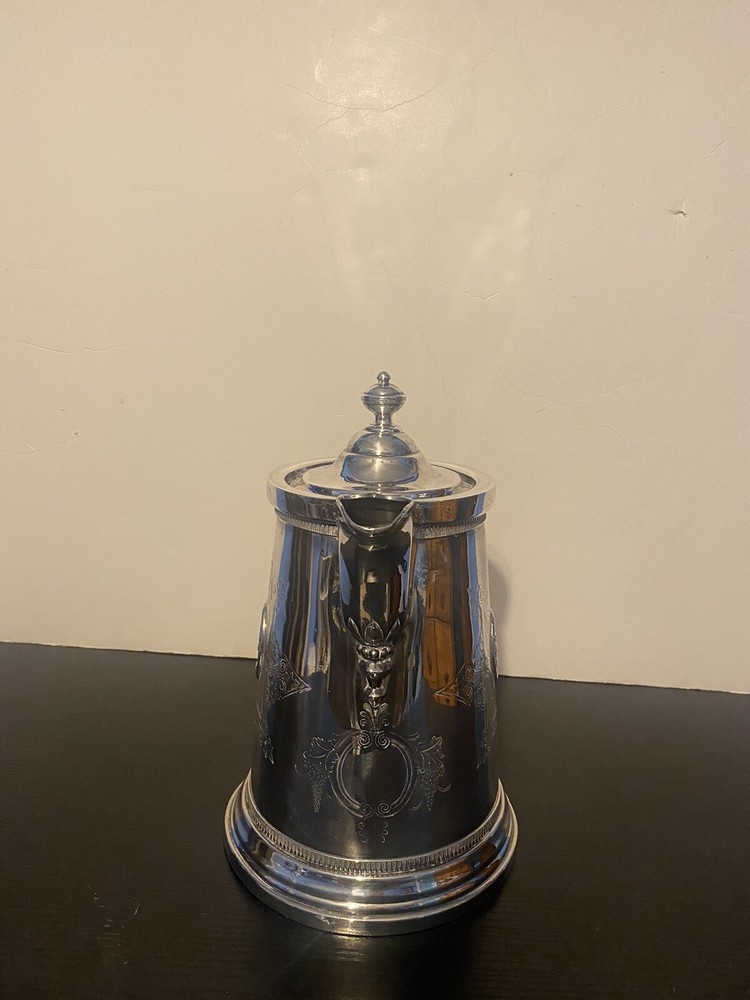 Redfield & Rice Antique Silver Plated Pitcher